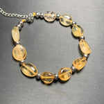 Bracelet en Citrine - Favorise les Gains d'Argent