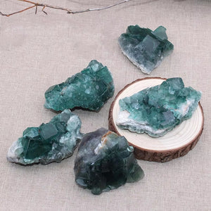 Amas de Fluorite Verte - Purification Totale