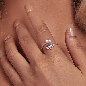 Bague 'Khamsa' - Protection, Équilibre, Intuition