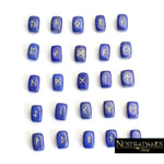 Runes Divinatoires en Lapis Lazuli - Pierres