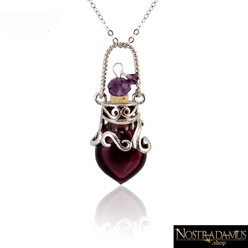 Pendentif Fiole en verre de Murano - Pendentif Colliers