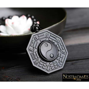 Pendentif Feng Shui en Obsidienne