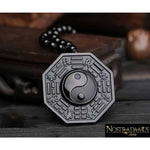 Pendentif Feng Shui en Obsidienne