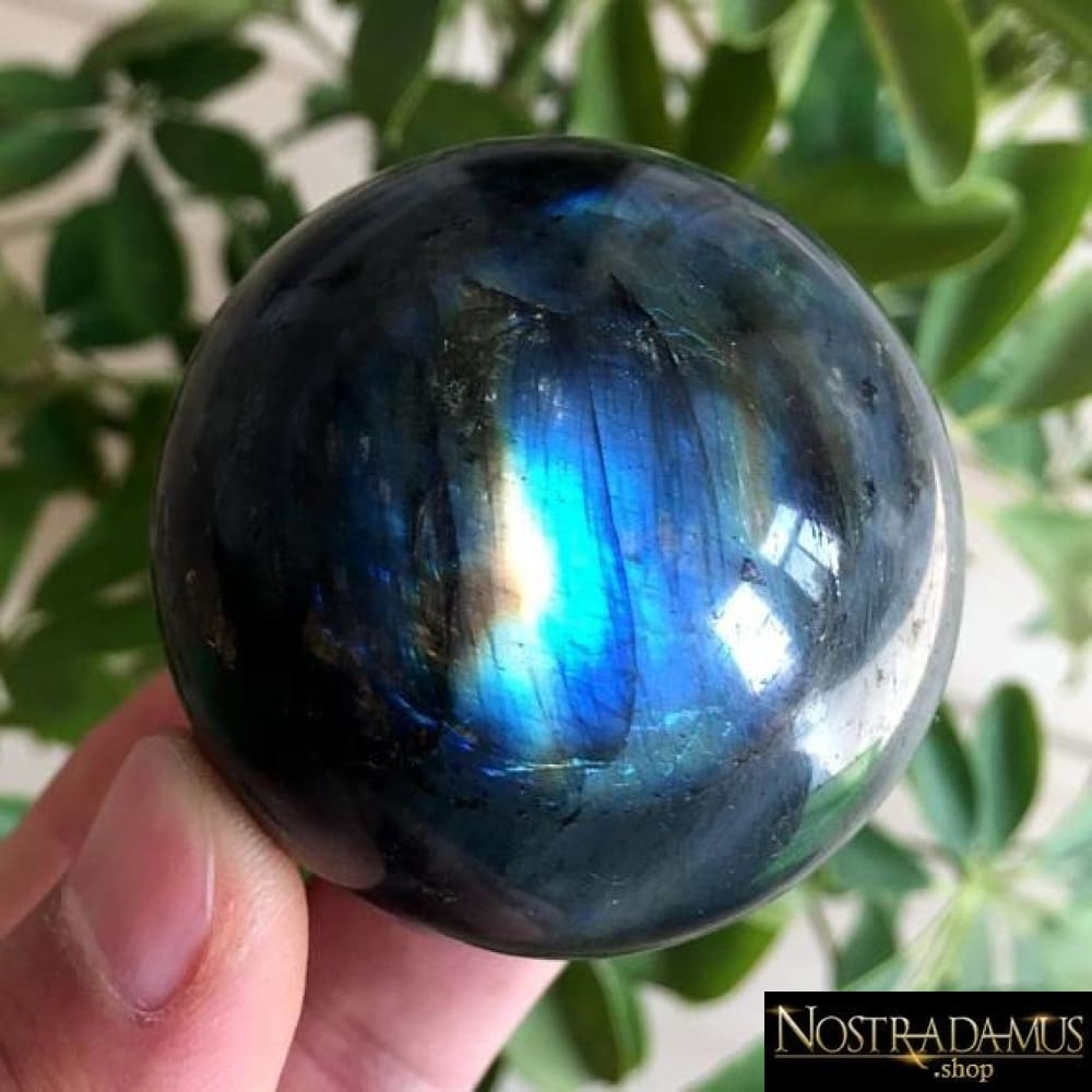 Sphère en labradorite - Absorbe les énergies négatives - Pierres