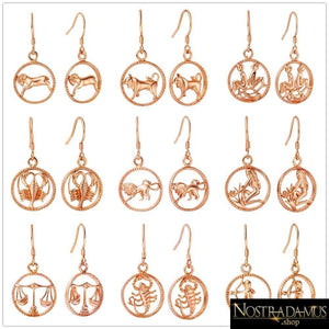 Boucles doreilles - Signe Astrologique - Boucles Doreilles