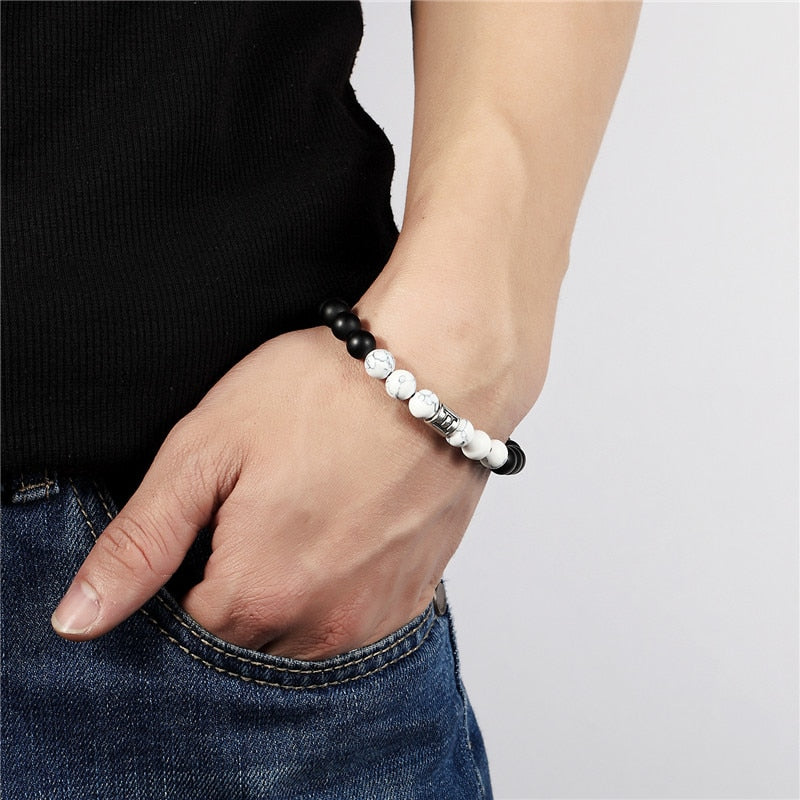Bracelet en Pierres Naturelles - Symbole Zodiacal