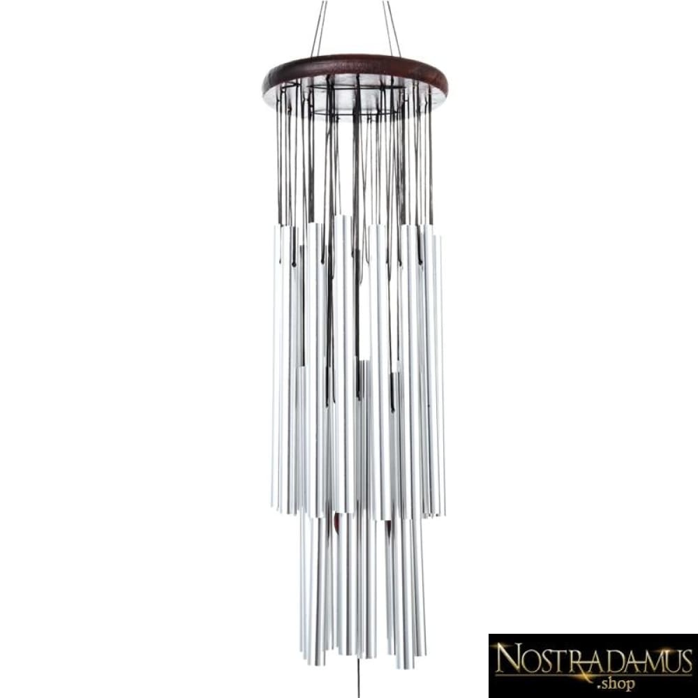 1pc Nouveau Carillon À Vent En Tube D'aluminium À 12 Tubes En