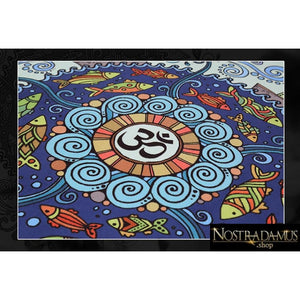 Tapis Rond pour Méditation/Yoga - Tapis De Yoga