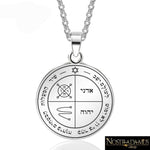 Troisième Pentacle de Jupiter - Protection contre les ennemis - Pendentif Colliers