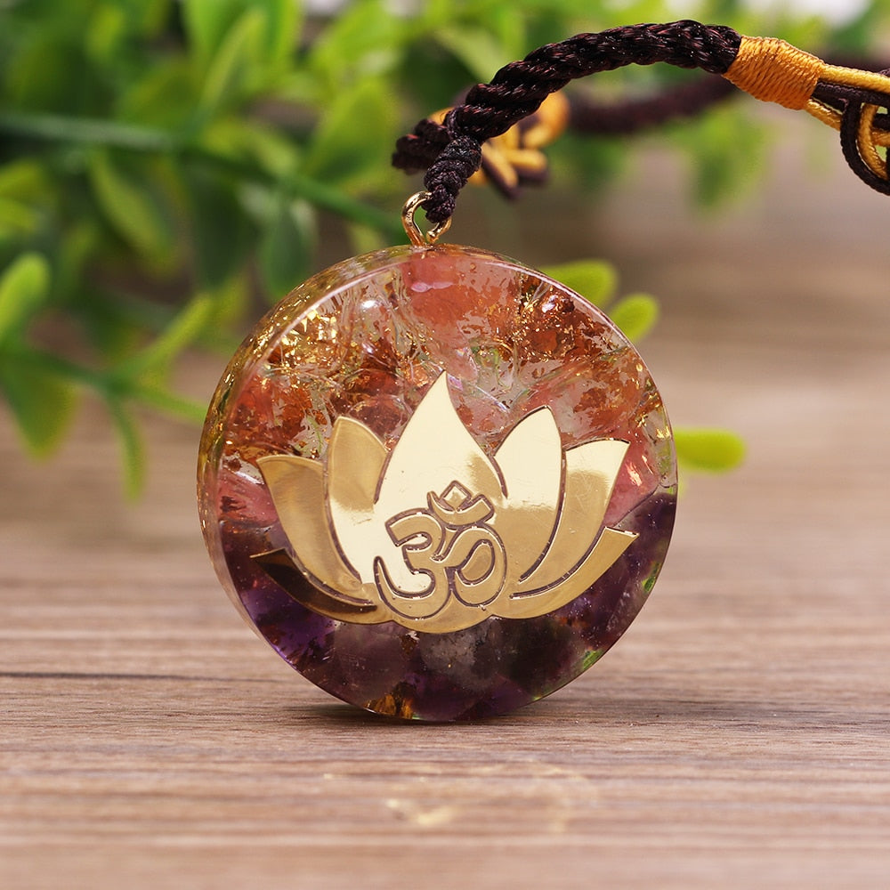 Pendentif Orgonite 'Sixième Sens'