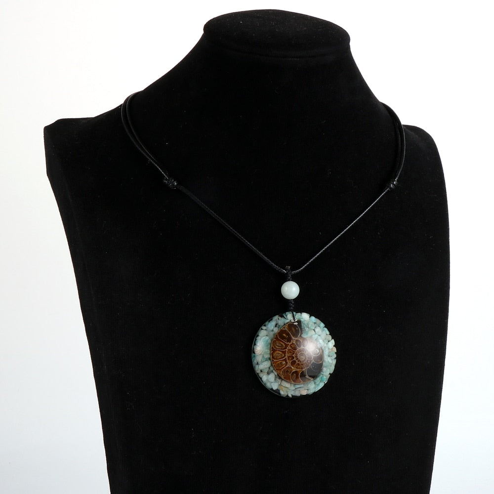 Pendentif Orgonite d'Activation de l'ADN de Lumière