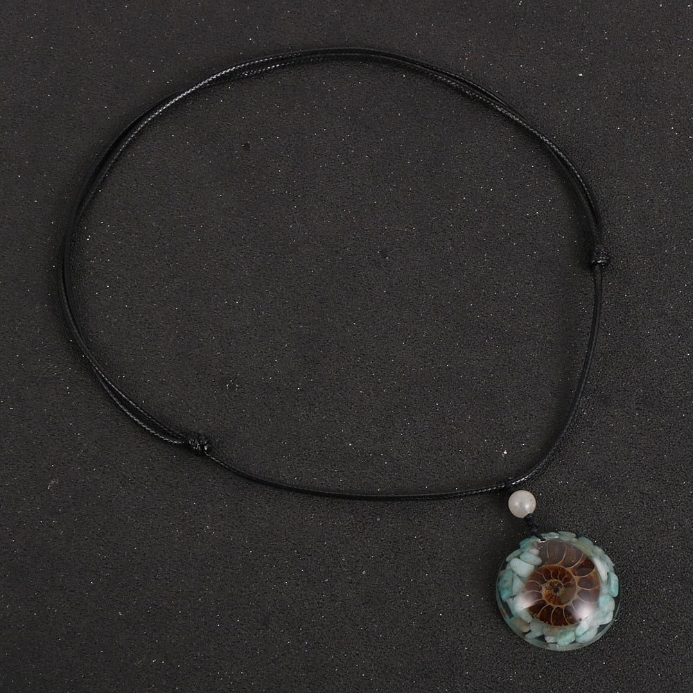Pendentif Orgonite d'Activation de l'ADN de Lumière