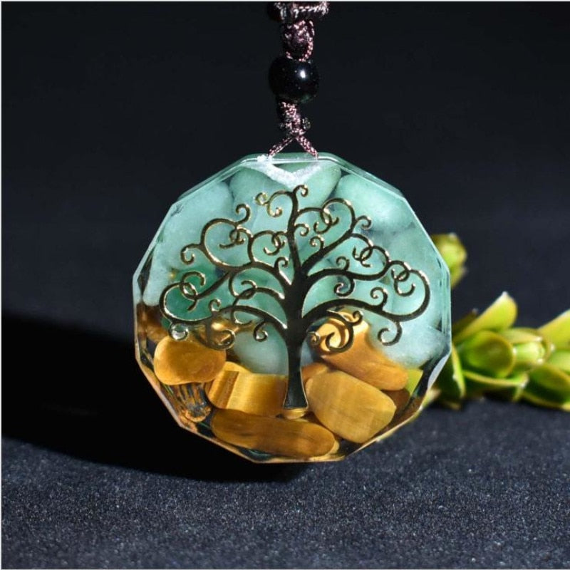 Pendentif Orgonite 'Arbre des Possibles'