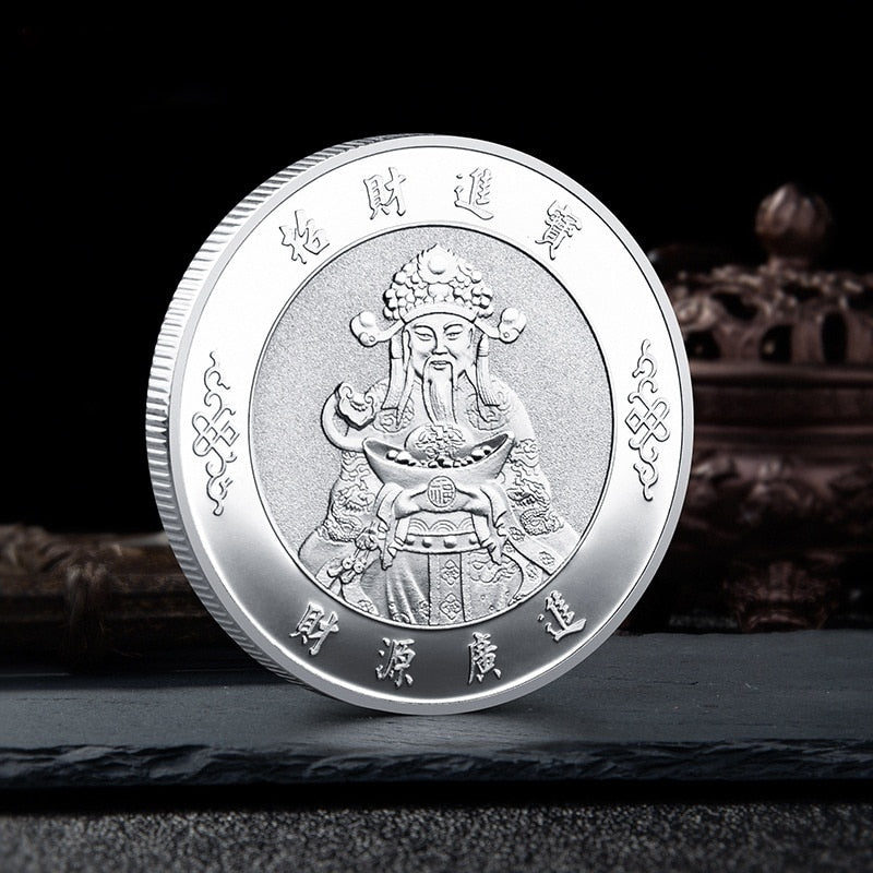 Talisman Taoïste 'Caishen' - Richesse & Prospérité