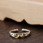 Bague 'Fleur de Lotus' en Argent