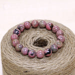 Bracelet en Rhodonite - Amour Inconditionnel