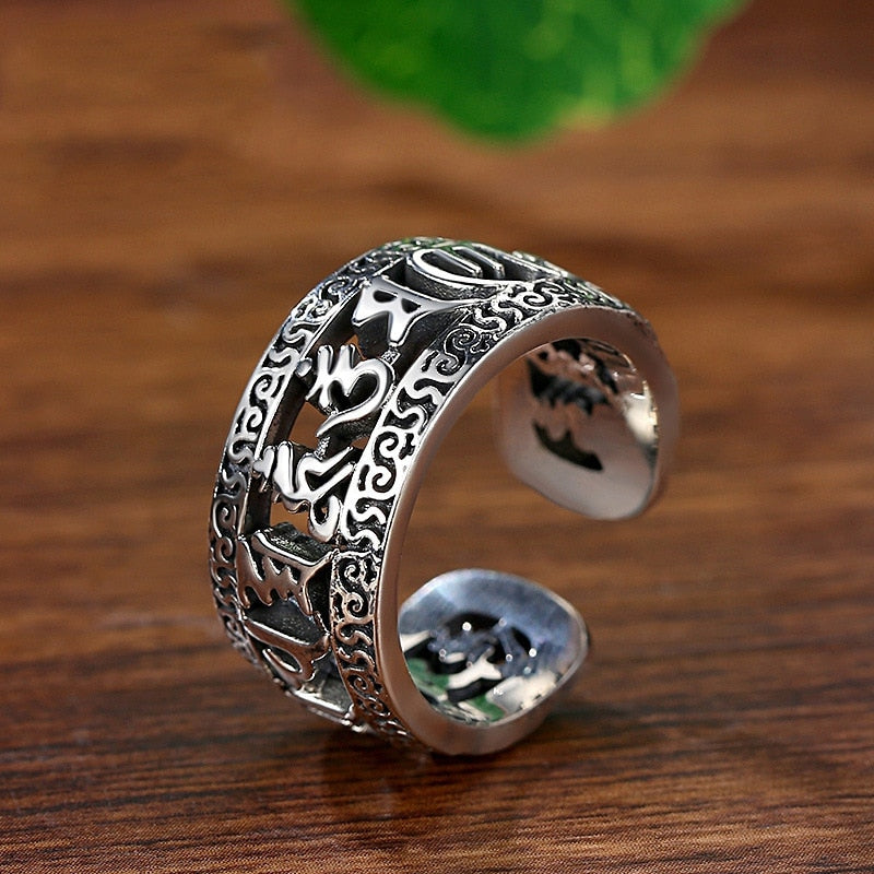 Bague 'Mantra de Grande Fortune'
