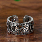 Bague 'Mantra de Grande Fortune'