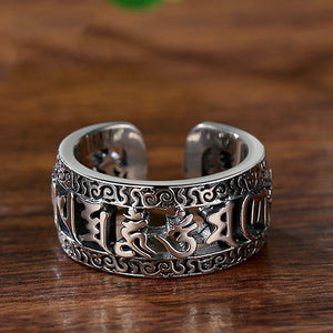 Bague 'Mantra de Grande Fortune'