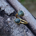 Bague 'Équilibre & Protection' en Labradorite