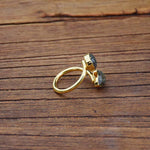 Bague 'Équilibre & Protection' en Labradorite