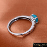 Bague Harmonie - Turquoise et Argent - Anneaux