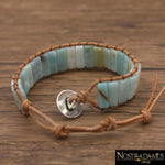 Bracelet Joie de Vivre en Amazonite - Wrap Bracelets