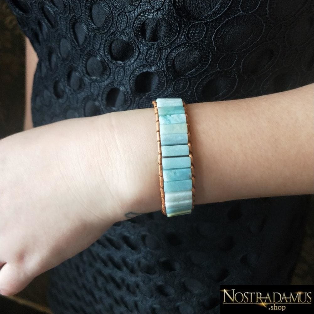Bracelet Joie de Vivre en Amazonite - Wrap Bracelets