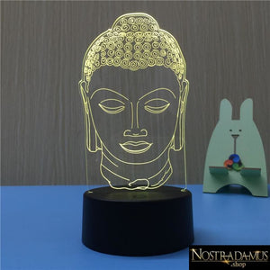 Lampes à LED Effet Hologramme Bouddha - LED Night Lights