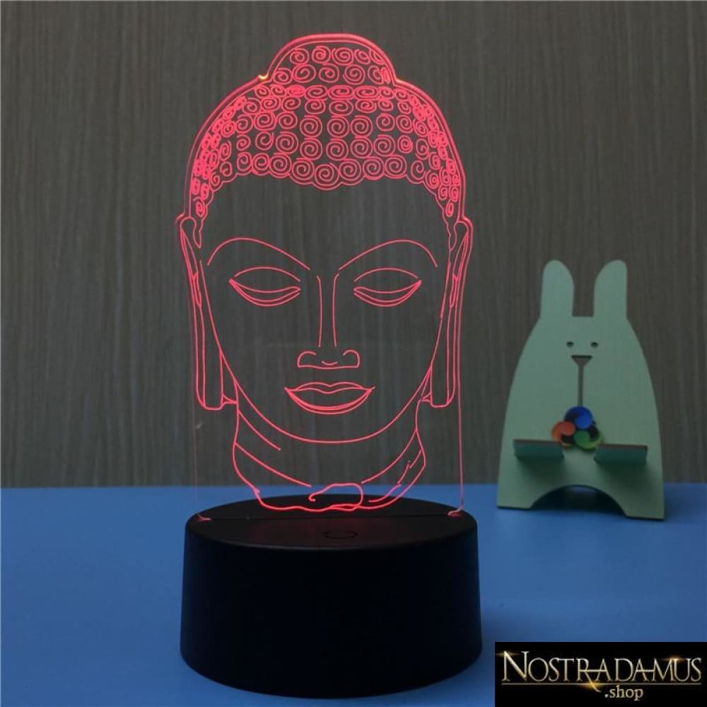 Lampes à LED Effet Hologramme Bouddha - LED Night Lights