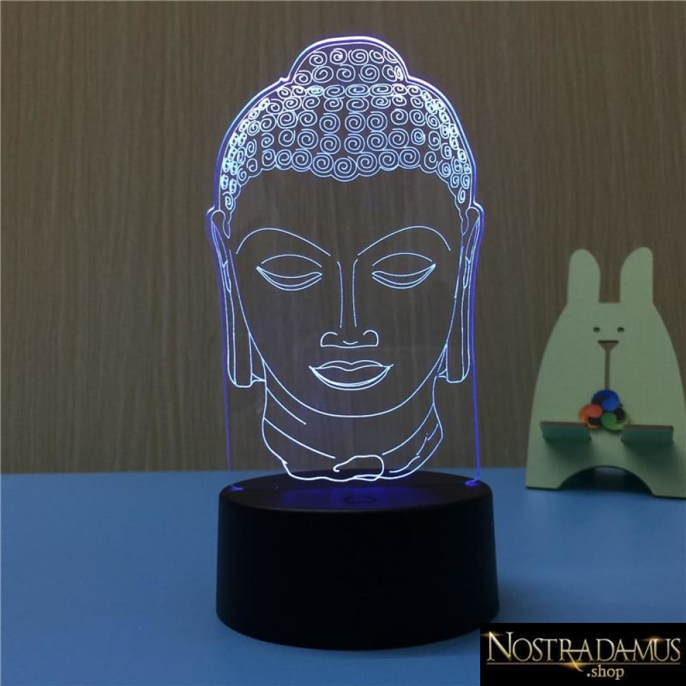 Lampes à LED Effet Hologramme Bouddha - LED Night Lights