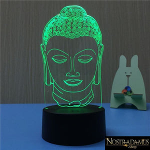 Lampes à LED Effet Hologramme Bouddha - LED Night Lights