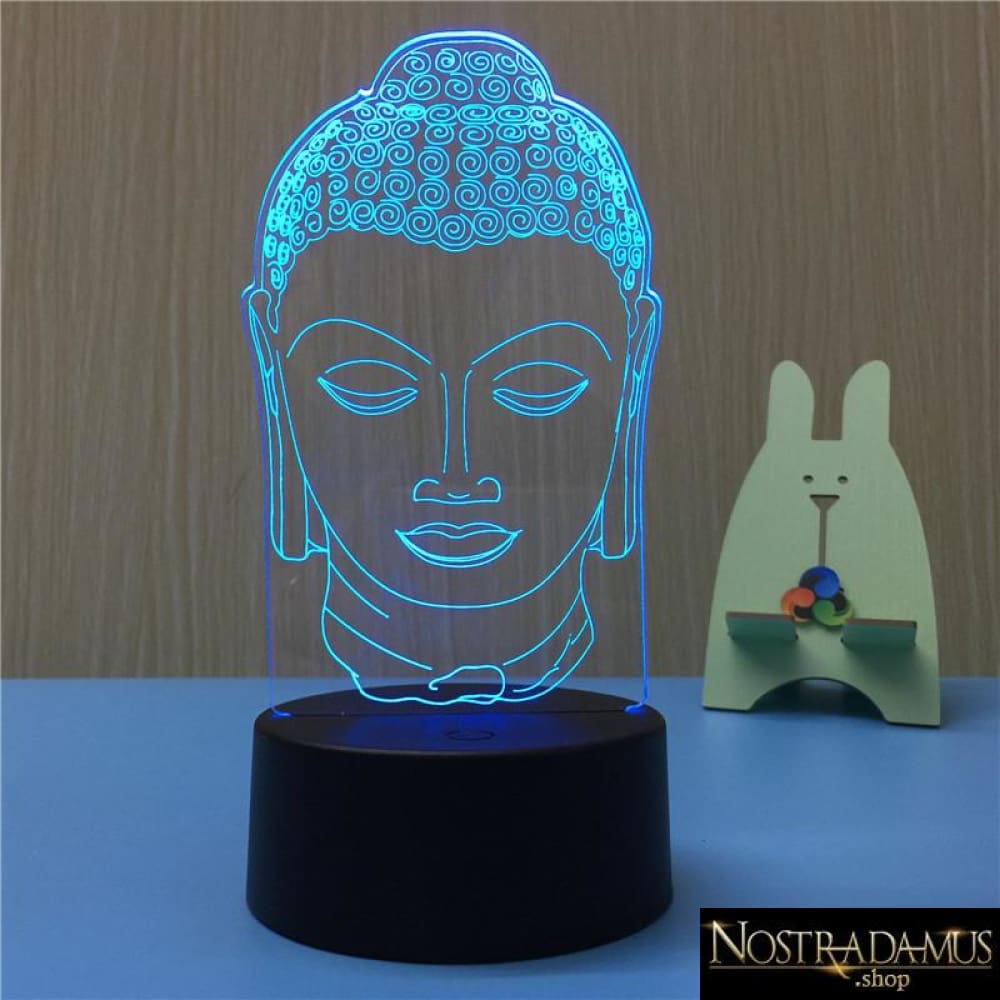 Lampes à LED Effet Hologramme Bouddha - LED Night Lights