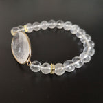 Bracelet en Cristal de Roche - Purification des Énergies