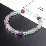 Bracelet en Fluorite Arc-en-Ciel - Purification Totale