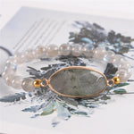 Bracelet en Labradorite - 'Protection & Équilibre'