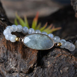 Bracelet en Labradorite - 'Protection & Équilibre'