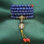Bracelet Chamanique Tibétain en Lapis Lazuli