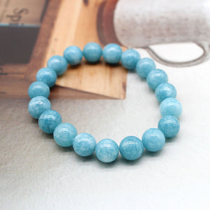 Bracelet en Aigue-Marine - Harmonie Relationnelle