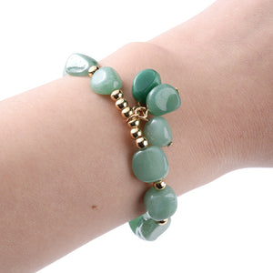 Bracelet en Aventurine - Chance & Bonheur