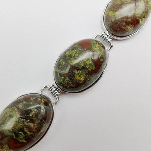 Bracelet en Jaspe 'Sang de Dragon' - Ancrage et Vitalité