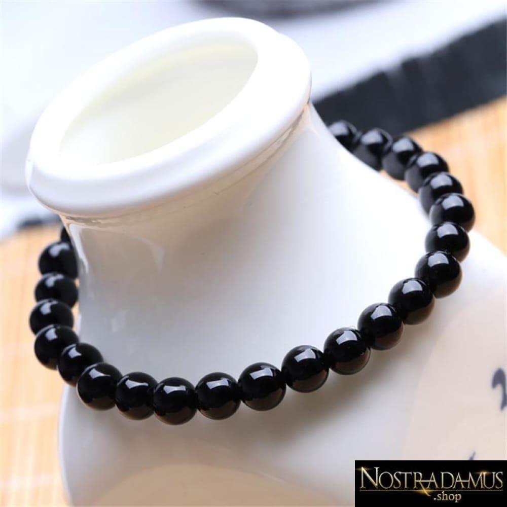 Bracelet Bouclier de Protection en Tourmaline Noire - Strand Bracelets