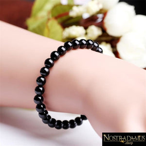 Bracelet Bouclier de Protection en Tourmaline Noire - Strand Bracelets