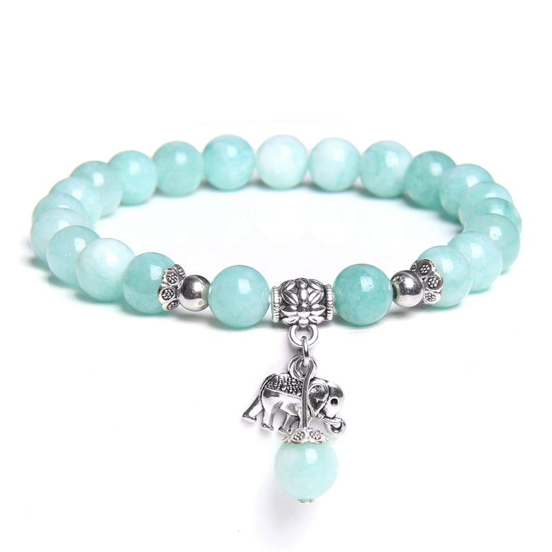Bracelet en Amazonite - Douceur & Apaisement