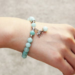 Bracelet en Amazonite - Douceur & Apaisement