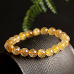 Bracelet en Quartz Rutile - Vitalité & Abondance