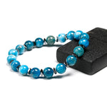 Bracelet d'Harmonisation des Énergies - Hématite & Apatite