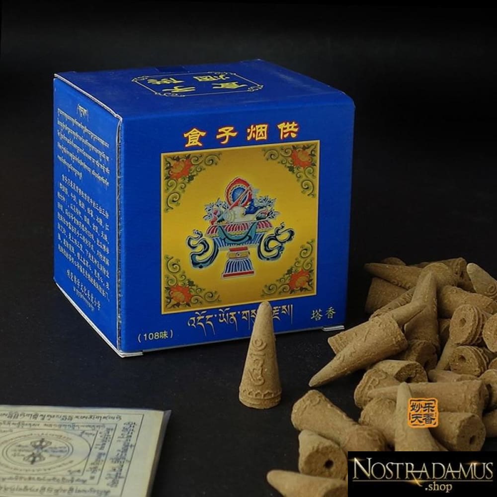 Encens Traditionnel Tibétain - 30 cônes - Dencens et Encens Brûleurs