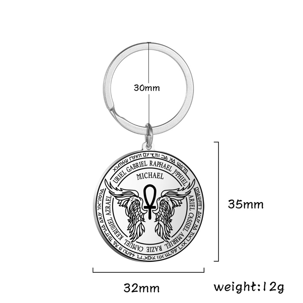 Porte-clés - Talisman de Protection Archangélique