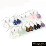 Boucles doreilles Océan dAmour - 9 pierres semi-précieuses disponibles - Boucles Doreilles